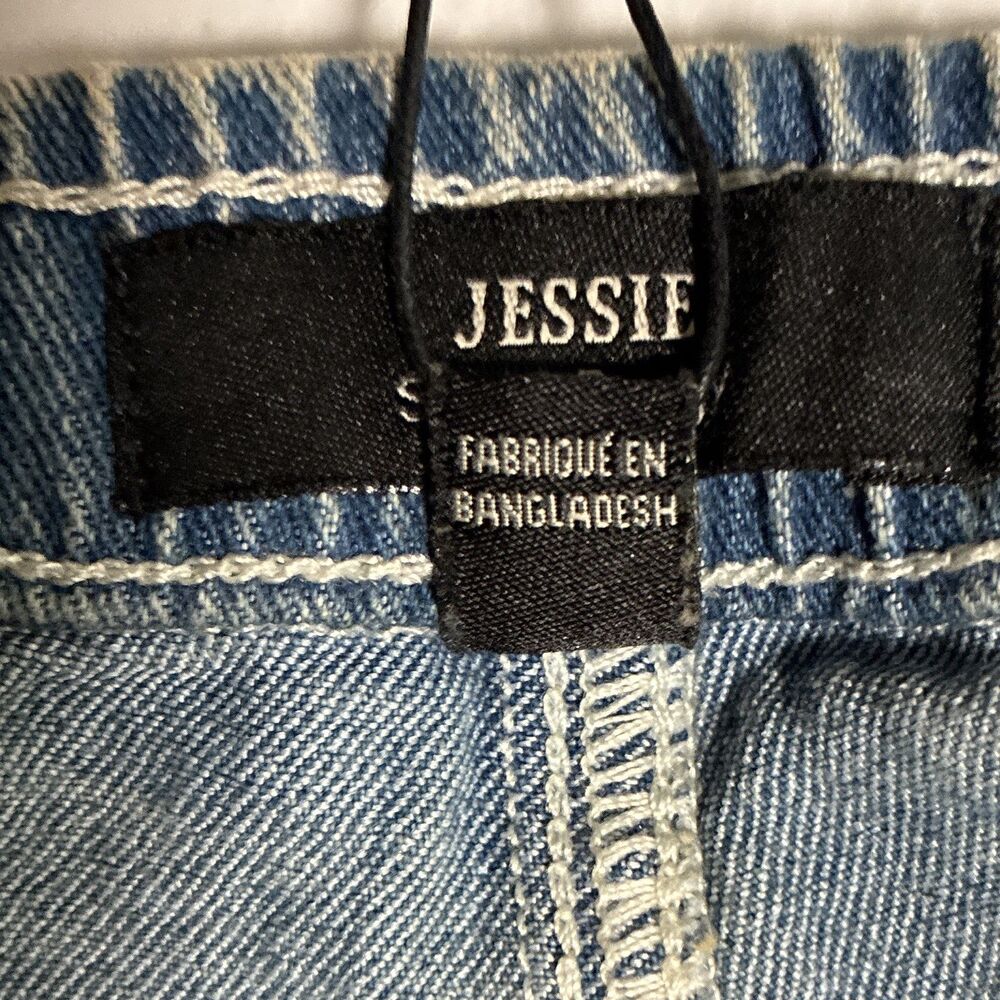 NEW True Religion Cargo Jeans Jessie Super Baggy Big T Drawstring Wide Leg 29 - Picture 15 of 16